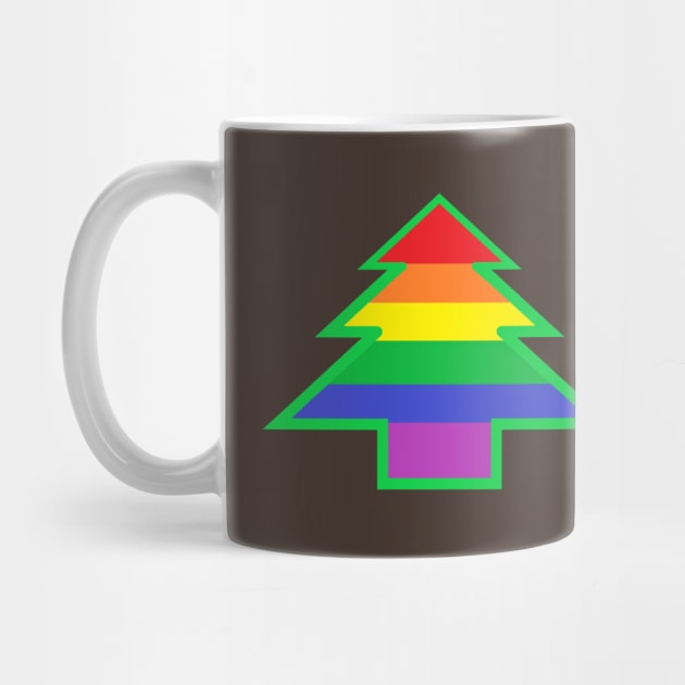 Homosexual/Homoromantic/Gay/Rainbow Pride: Christmas Tree by DisneyFanatic23